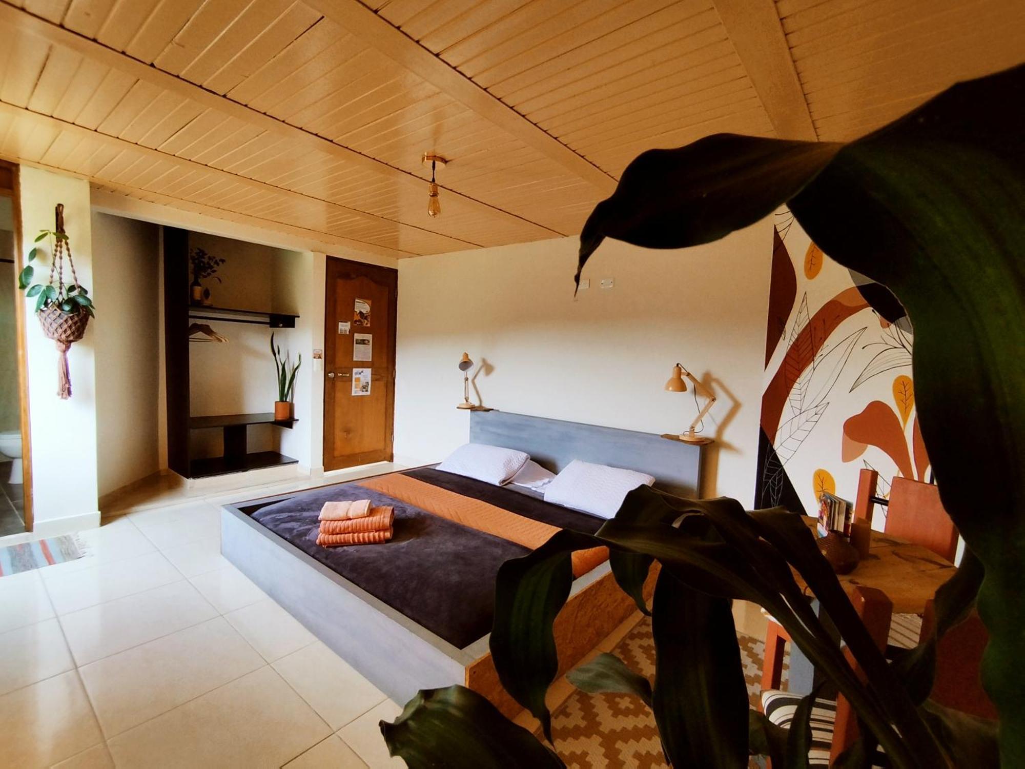 Casa Kayam Art Hostel Coliving Coworking Guatapé Стая снимка